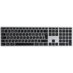 Клавиатура Satechi Slim X3 Bluetooth Backlit Keyboard, серый космос