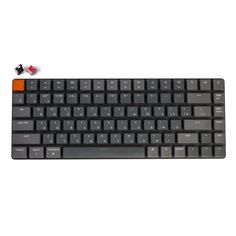 Клавиатура Keychron K3, RGB подсветка, Red Switch, тёмно-серый