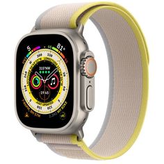 Apple Watch Ultra GPS + Cellular 49mm (ремешок желтый/бежевый, IP6X)