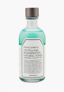 Тонер для лица Graymelin Graymelin Centella 50 Regeneration Natural Toner с центеллой, 130 мл