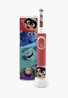 Электрическая зубная щетка Oral B Vitality Kids Pixar D100.413.2KX + чехол