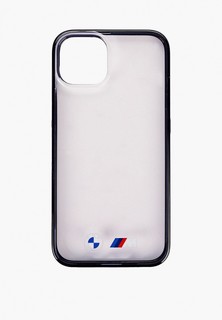Чехол для iPhone BMW 13, M-Collection PC/TPU Hard Transp/Black Matte edges