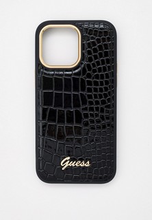 Чехол для iPhone Guess 14 Pro Max, из экокожи