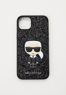 Чехол для iPhone Karl Lagerfeld 14 Plus с покрытием из блесток