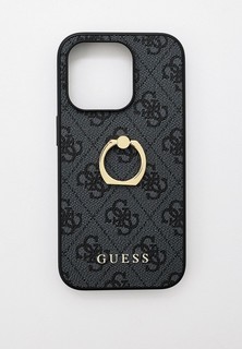 Чехол для iPhone Guess 14 Pro с кольцом на палец