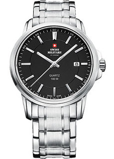 Швейцарские наручные мужские часы Swiss Military SM34039.01. Коллекция Сlassic