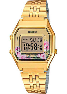 Японские наручные женские часы Casio LA680WGA-4C. Коллекция Vintage