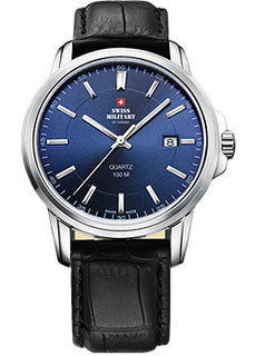 Швейцарские наручные мужские часы Swiss Military SM34039.14. Коллекция Classic