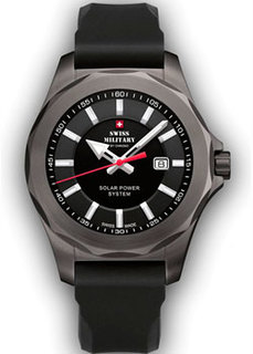Швейцарские наручные мужские часы Swiss Military SMS34073.07. Коллекция Solar Power