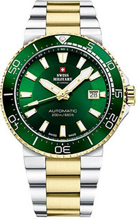 Швейцарские наручные мужские часы Swiss Military SMA34086.04. Коллекция Automatic Dive