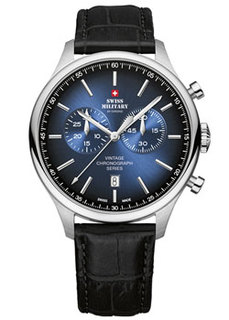 Швейцарские наручные мужские часы Swiss Military SM30192.08. Коллекция Vintage