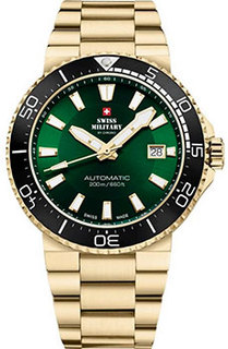 Швейцарские наручные мужские часы Swiss Military SMA34086.06. Коллекция Automatic Dive