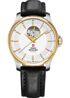 Швейцарские наручные мужские часы Swiss Military SMA34050.07. Коллекция Automatic Open Heart