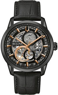 Японские наручные мужские часы Bulova 98A283. Коллекция Sutton