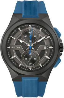 Японские наручные мужские часы Bulova 98B380. Коллекция Maquina
