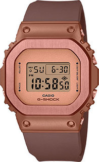 Японские наручные женские часы Casio GM-S5600BR-5. Коллекция Digital