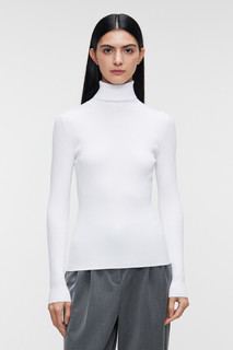 Водолазка вискозная облегающая в рубчик Befree