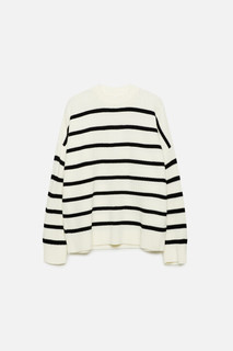джемпер женский Джемпер oversize толстой вязки в полоску Befree