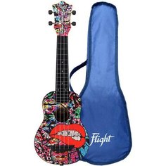 Подписная укулеле Папин Олимпос Flight TUS-Papin Olimpos, серия Travel, сопрано