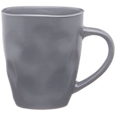 Кружка Bronco Shadow, серая, 350 мл