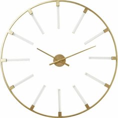Часы настенные Палочки, 92 х 92 х 5 см, золотые Kare