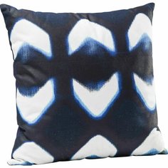 Подушка Санторини, 45 х 45 х 5 см, синяя Kare