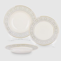 Сервиз столовый Macbeth bone porcelain Brighton 18 предметов на 6 персон