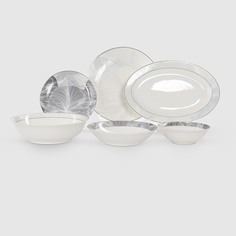 Сервиз столовый Macbeth bone porcelain Silk magnolia 26 предметов на 6 персон