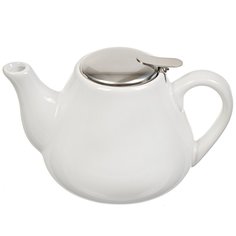 Чайник заварочный керамика, 0.95 л, Loraine, 23056-4, белый