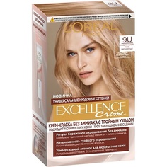 Краска для волос LORÉAL PARIS крем-краска для волос без аммиака "Excellence Crème Универсальные Нюдовые Оттенки" L'Oreal