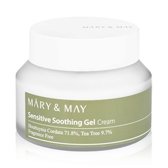 Гель для лица MARY&MAY Крем-гель для лица успокаивающий Sensitive Soothing Gel Blemish Cream 70.0