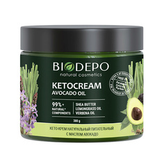 Крем для тела BIODEPO Кето-крем питательный универсальный с маслом авокадо Nourishing Universal Keto-Cream With Avocado Oil