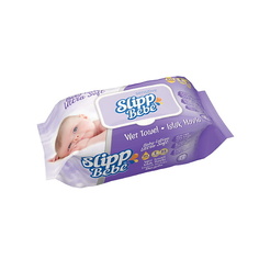 Салфетки для тела SLIPP BEBE Детские влажные салфетки SENSITIVE 72.0