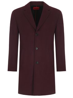 Пальто шерстяное Hugo