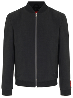 Бомбер шерстяной Hugo