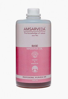 Масло массажное Amsarveda базовое натуральное Base Massage Oil, 1000 мл