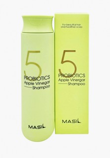 Шампунь Masil 5 Probiotics Apple Vinergar Shampoo от перхоти с яблочным уксусом, 300 мл