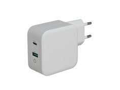 Зарядное устройство TopON GaN 65W Type-C PD/PPS/USB QC White TOP-GaN-65W