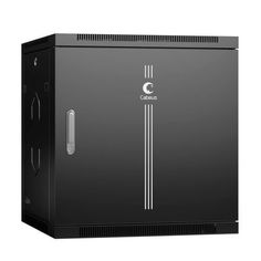 Шкаф настенный 19&quot;, 12U Cabeus SH-05F-12U60/45m-R-BK