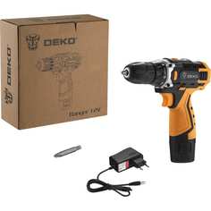 Аккумуляторная дрель-шуруповерт DEKO ДЕКО