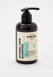 Шампунь Press Gurwitz Perfumerie №1 с нотами кардамона, кожи, жасмина, бессульфатный, 300 мл