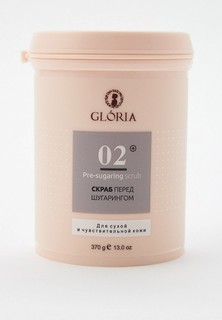 Скраб для тела Gloria Sugaring & Spa перед шугарингом GLORIA, 370 г