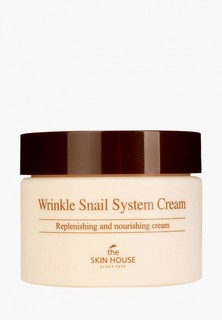 Крем для лица The Skin House Антивозрастной на основе муцина улитки "Wrinkle Snail System", 50 мл