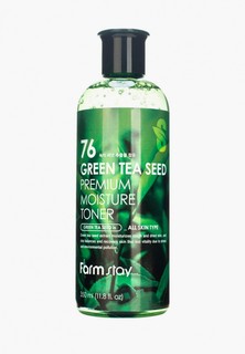 Тонер Farmstay увлажняющий с семенами зеленого чая, 350 мл