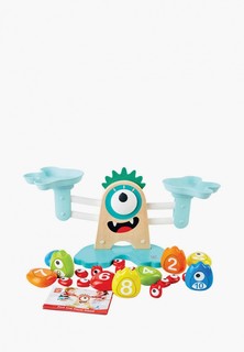 Набор игровой Hape Весы "Монстрики" с брошюрой примеров
