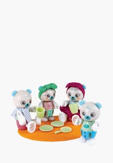 Набор игровой Hape "Семья белых медведей", 4 предмета