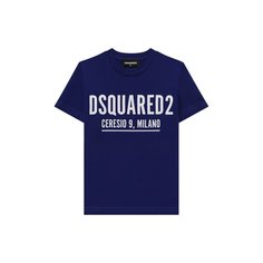 Хлопковая футболка Dsquared2