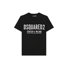 Хлопковая футболка Dsquared2