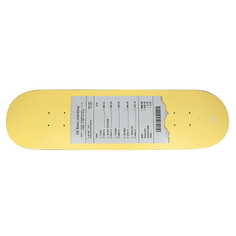 Дека для скейтборда Юнион Deck Receipt, Размер 8.125X31.875, Конкейв Medium