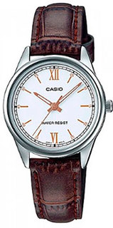 Японские наручные женские часы Casio LTP-V005L-7B3. Коллекция Analog